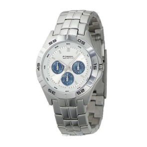 Watch strap Fossil BQ9303 Stainless steel Steel 20mm